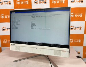 【ハード王】1円～/Lenovo Ideacentre AIO 510-22ISH/Corei5-7400T/4GB/ストレージ無/7762-G4