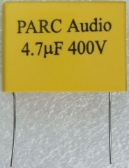 PARC Audio フィルムコンデンサー（4.7uF) 　２個ペア