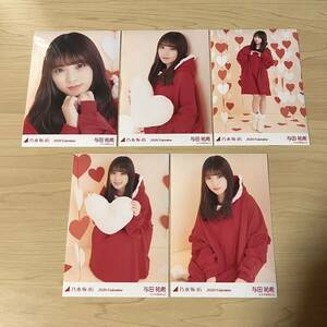 乃木坂46 生写真 与田祐希 2020バレンタイン Valentine コンプ 個別生写真