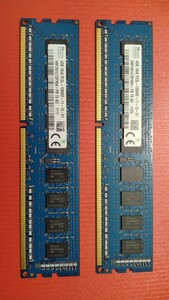 ellxir DDR3-1333 PC10600 8GB(4GB 2枚)RAM デスクトップ メモリー