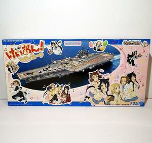 フジミ 1/700 けいおん！ キティホーク アメリカ 第7艦隊航空母艦 CV63 平沢唯 田井中律 秋山澪 琴吹紬 中野梓 プラモデル 模型 船 FUJIMI