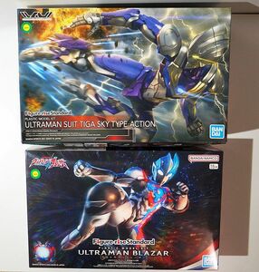 バンダイ Figure-rise Standard ウルトラマン スーツ ティガ スカイタイプアクション ブレーザー フィギュアライズ フィギュア プラモデル