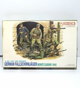 ドラゴン 1/35 ドイツ 降下猟兵 (モンテカッシーノ 1944) 6005 WWⅡ ドイツ軍 兵士 空挺部隊 プラモデル フィギュア ミリタリー ジオラマ