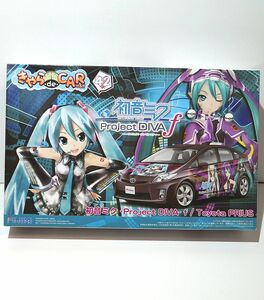 フジミ 1/24 きゃらdeCAR～る No.42 初音ミク Project DIVA f トヨタ プリウス 2009年モデル デコ車 痛車 プラモデル 模型 トヨタ TOYOTA