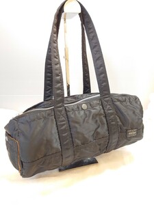 【美品】PORTER ミニボストンバッグ　タンカー PORTER ポーター タンカー TANKER ブラック 吉田カバン ボストンバッグ バッグ 黒