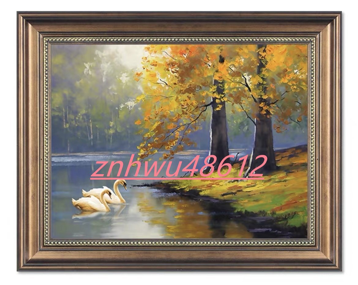 [Esperanza Store] Ölgemälde, Landschaftsmalerei, dekorative Malerei, 60 x 45 cm, Malerei, Ölgemälde, Natur, Landschaftsmalerei