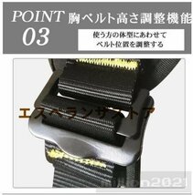 [エスペランザストア]安全帯 フルハーネス ダブルランヤード付き 使用可能質量 100kg 全身保護 落下防止 高所安全作業用_画像6