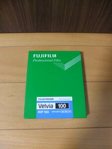 [期限切れ] FUJIFILM VELVIA100 4x5 1箱 (2021.05)