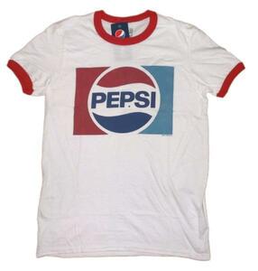 ★ペプシ コーラ Tシャツ Pepsi Cola リンガー S 正規品 dr. pepper usa 7up