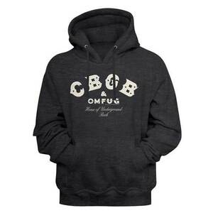 ★CBGB パーカ M チャコール系 US正規品 television ramones ny punk パンク バンド ラモーンズ