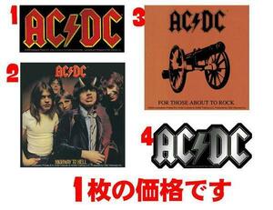 ★エーシーディーシー AC/DC ステッカー 1枚 正規品 ACDC 雑貨