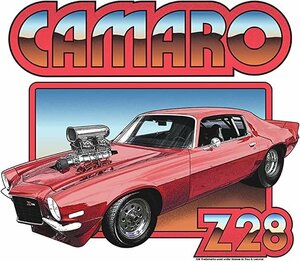 ★GM シボレー リンガー Tシャツ カマロ CHEVROLET CAMARO Z28 - S 新品・正規品 nova ss Chevrolet Chevy アメ車 el camino