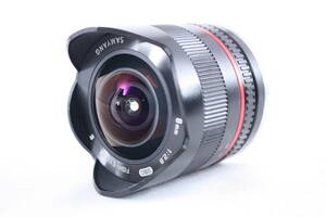 ★実用美品★サムヤン SAMYANG 8mm F2.8 UMC Fish-eye II ソニーEマウント ★動作OK★#D332