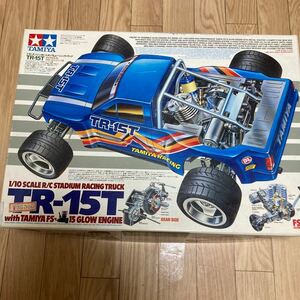 ★タミヤ 1993・1/10スタジアムレーシングトラック【ＴＲ-15T】　※訳アリ・エンジン＆E/Gマウント欠品。