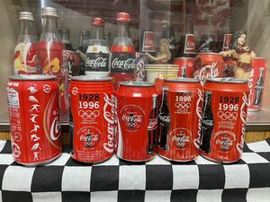 *Coca-Cola Coke Coca * Cola Olympic родственные товары пустой жестяная банка 5 вид 