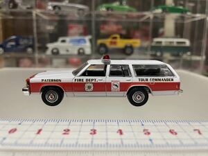 ビンテージミニカー グリーンライト 1/64 フォード クラウン ビクトリア ワゴン1985 Ford LTD Crown Victoria Wagon Fire Dept. 