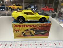 ★ビンテージトイ マッチボックス ミニカー NEWNo.44 BOSS MUSTANG　MATCH BOX イングランド製_画像1