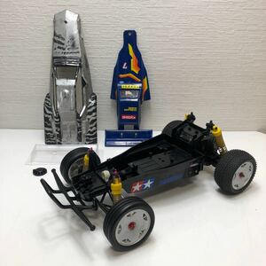 売切！１円スタート！タミヤ TAMIYA 1/10 電動 RC レーシング バギー グラスホッパーⅡ 2WD カスタム 他社ボディ ジャンク 当時物 ラジコン