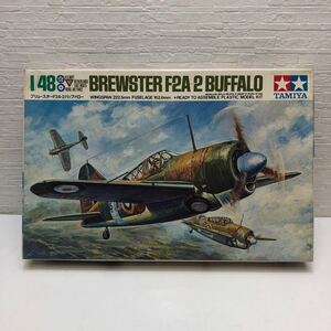 売切！１円スタート！タミヤ 田宮模型 TAMIYA 1/48 ブリュースター F2A-2 バッファロー 小鹿タミヤ 絶版 当時物 昭和 プラモデル