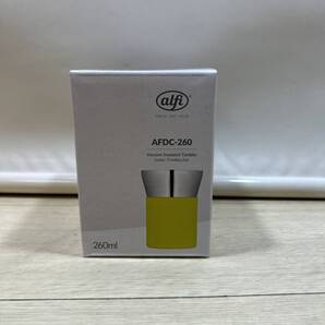 ★新品 未使用 THERMOS/サーモス alfi アルフィ タンブラー アップルグリーン 0.26L 真空断熱タンブラー AFDC-260 APG THERMOS★