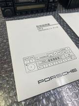 ポルシェ　993 純正　オーディオ　セット　ミツワ自動車　日本総代理店　PORSCHE 911 CD チェンジャー　空冷　ディーラー　CR-3_画像4