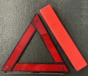 三角停止板 車載工具 折り畳み式 三角停止表示板　三角表示板