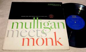 ●極美再生！Mono青大Inc.無しPAT#完オリThelonius Monk & Gerry Mulligan / Mulligan Meets龍虎相撃つワンホーン大傑作