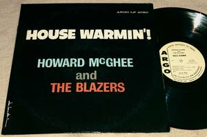 ●MonoニアミントArgo白Promo高音質Howard McGhee & The Blazers / House Warmin’●コテコテ特濃Gene Ammons,Paul Winley