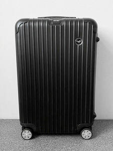 Lufthansa RIMOWA SALSA ルフトハンザ リモワ サルサ 4輪 マットブラック スーツケース 61L*エッセンシャル essential original オリジナル