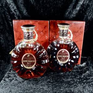 レア未開封品☆レミーマルタン（REMY MARTIN）社 XO スペシャル 旧ボトル 2本セット☆コニャック☆COGNAC☆XO SPECIAL☆デッドストック