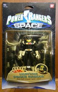 パワーレンジャー イン スペース その18 ライトスター ブラック レンジャー 新品 POWER RANGERS 検索) 電磁戦隊 メガレンジャー