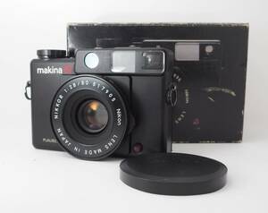 【美麗品】【元箱付】PLAUBEL makina 67 Nikon NIKKOR 80mm F2.8【動作保証】【送料無料】 F12