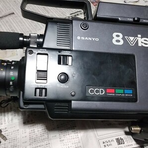 SANYO　８ミリビデオカメラ　VEM-8　ジャンク品　送料込み　SONY