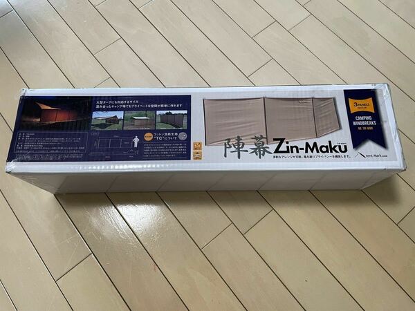 【廃盤品】陣幕　Zin-Maku tent mark designs テンマクデザイン 未使用品