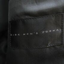 tyys 1032-1 178 KIRK MEN'S FORMAL 燕尾服 モーニング 3点セット コート&パンツ&ベスト タキシード 結婚式 サイズM_画像10