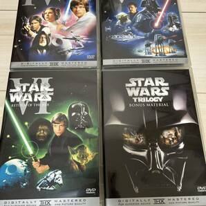 スターウォーズ トリロジー DVD-BOX 4枚組 洋画 エピソードⅣ Ⅴ Ⅵ ジョージルーカス STARWARS ライトセイバー ダースベイダーの画像2