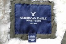 AMERICAN EAGLE OUTFITTERS/アメリカンイーグル/ジャンパー/アウター/裏地ファー/ミドル丈/ミリタリー/カーキ/Sサイズ(1/26R6)_画像3