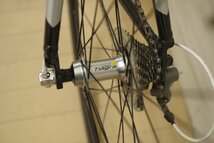 Bianchi VIA NIRONE7 Tiagra ■走行OK 2×10速 サイズ55 TT550/ST520mm カーボンフォーク ティアグラ ロードバイク ビアンキ ブラック_画像9