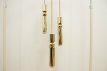 LEE BROOM リー・ブルーム FULCRUM CHANDELIER3P フルクラムシリンダー ペンダントライト 3灯 照明 モダンシャンデリア デザイナーズ 30万_画像1