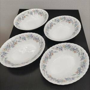 ◆◇#5145 ウエッジウッド WEDGWOOD アンジェラ 　ANGELA　カレー皿　スープ皿　プレート　皿　4枚セット◇◆