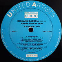 1円開始★神洗浄【家宝級レア★奇跡の美品★USオリジナル★両溝】★DIAHANN CARROLL+ANDRE PREVIN/PORGY AND BESS★VOCAL最強★美女ジャケ_画像4