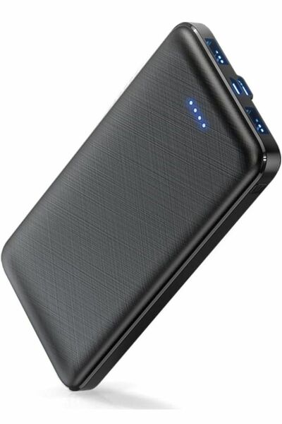 モバイルバッテリー 【人気新登場超軽量 超薄型】 大容量 軽量 12000mAh 極薄モデル コンセント一体型PSE技術基準適合