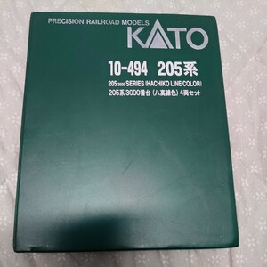 KATO　10-494 205系 3000番代 八高線色 4両セット 車両ケース