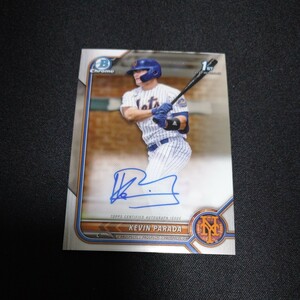  2022 TOPPS Bowman Draft 1st Auto Kevin Parada