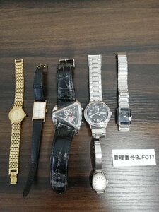 BJFO17　ジャンク品　時計　腕時計　部品取り　おまとめ6点　CITIZENシチズン　Swatch　RADO　など