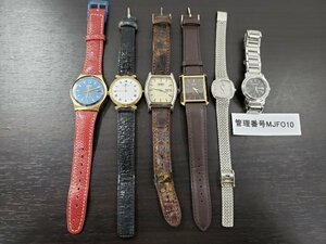 MJFO10　ジャンク品　時計　腕時計　おまとめ　部品取り　SWATCH　TECHNOS　RICOH　タケオキクチ　CYMA　NICOLE　