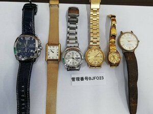 BJFO23　ジャンク品　時計　腕時計　部品取り　おまとめ6点　CYMAシーマ　Swatch　など