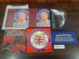 UJFO62　世界のコイン　硬貨　記念コイン　おまとめ　カナダ　ユナイテッドキングダム　エリザベス女王　アメリカ　トランプ氏　など