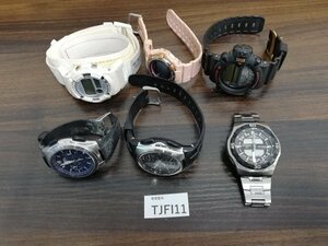 TJFI11　腕時計　ジャンク品　部品取り　おまとめ6点　CASIOカシオ　G-SHOCK　など