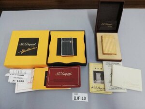 BJFI10　喫煙具　ライター　S.T.Dupont　デュポン　おまとめ２点　ケース入り　＊着火動作未確認・現状渡し